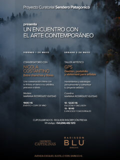 Un fin de semana para encontrarse con el arte contemporáneo en el Radisson Blu Bariloche.