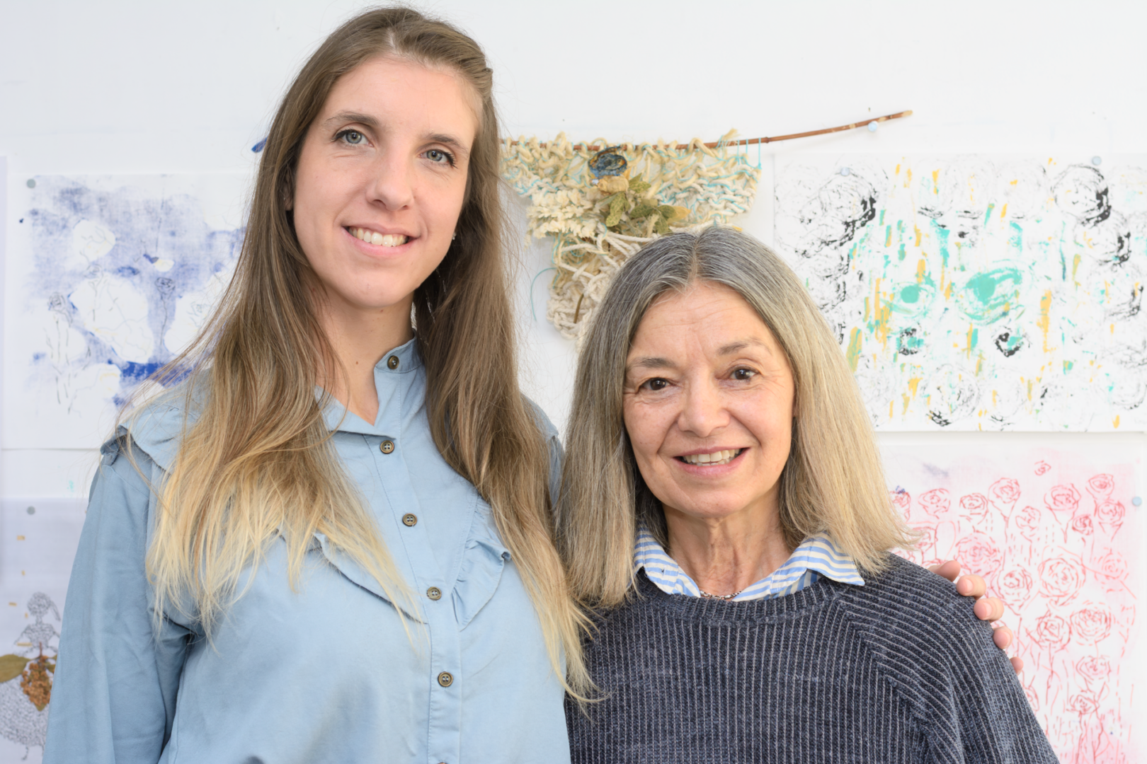 Moma mozetich y Débora Alegret