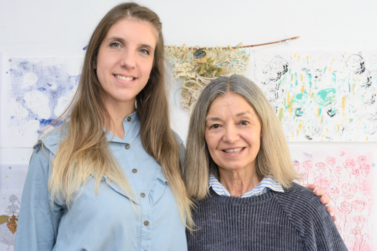 Moma mozetich y Débora Alegret